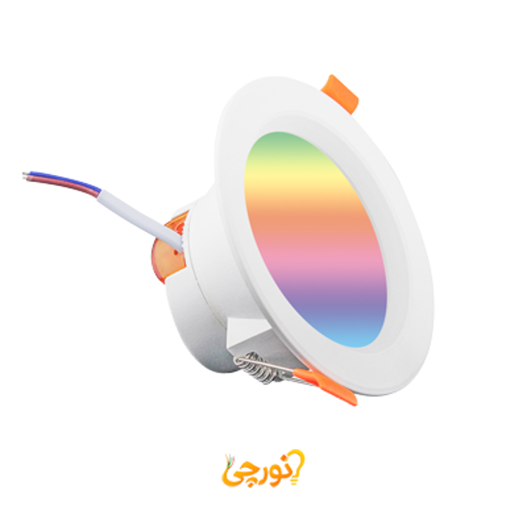 پنل LED هوشمند moes 7w پروتکل زیگبی RGB