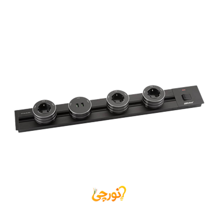 سوکت برق TrackSocket ملونی مدل 10072 