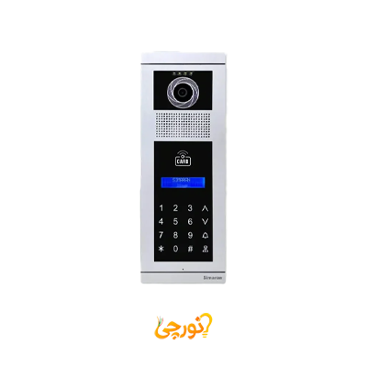 پنل کدینگ VFBD با LCD تاچ کی سیماران-نقره ای