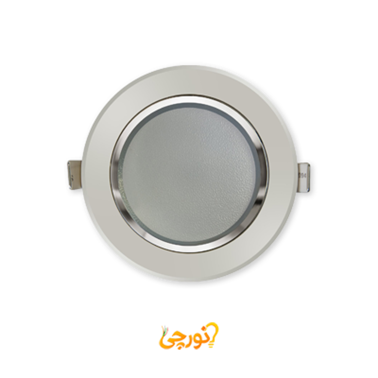 چراغ سقفی ال ای دی 3 وات سری Silver افراتاب