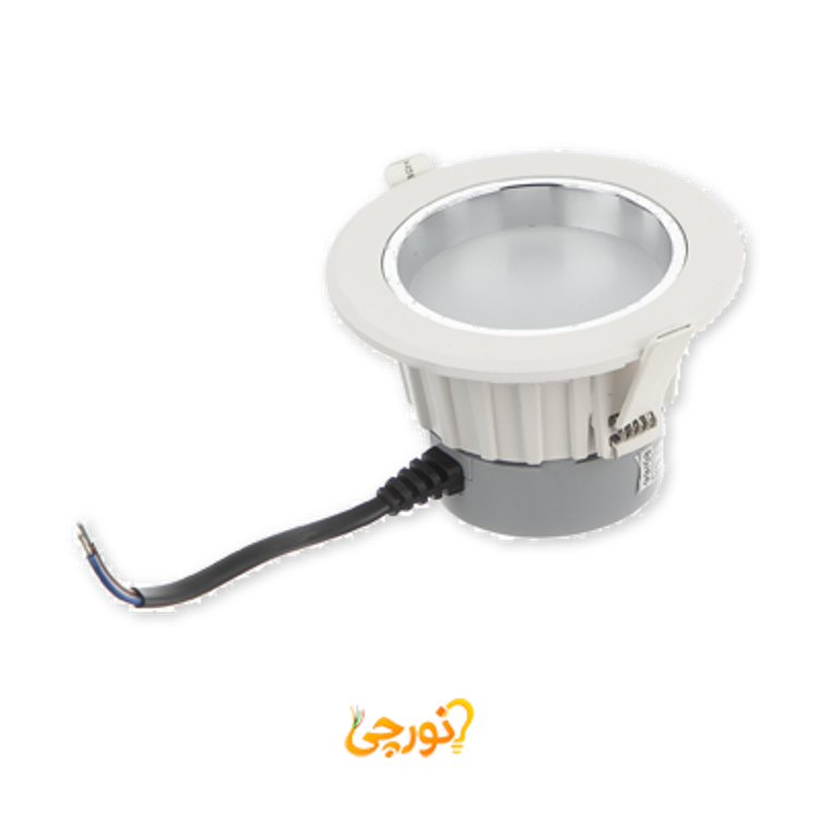 چراغ سقفی ال ای دی 3 وات سری Silver افراتاب
