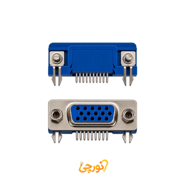 سوکت تک ماژول VGA ملونی کد 10164 