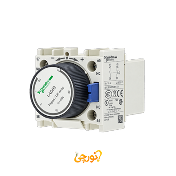تايمر بادی 0.1 تا 30 ثانيه اشنایدر کد LADR2