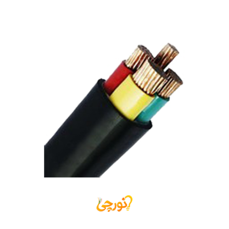 کابل مفتول 3 در 35 بعلاوه 16 کمان مشکی