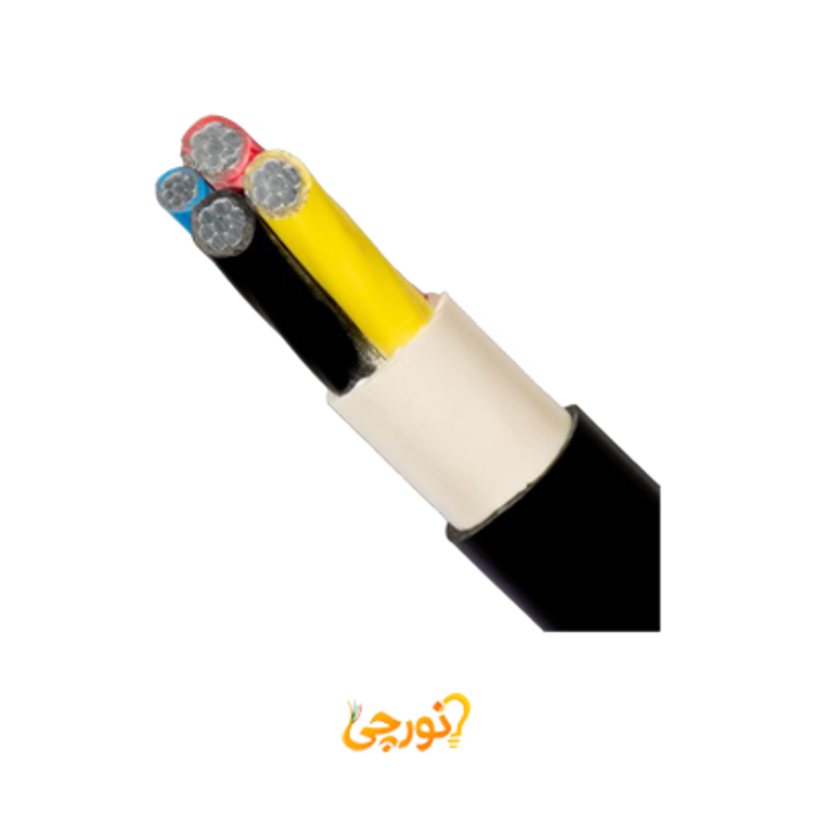 کابل آلومینیوم 4 در 16 لوشان PVC