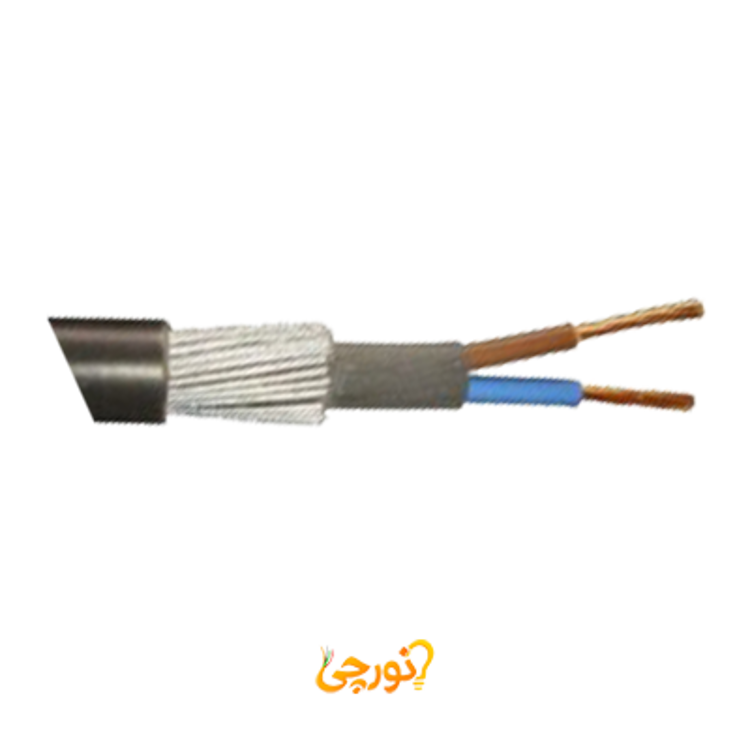 کابل خشک 2 در 1.5  مسی همدان مشکی
