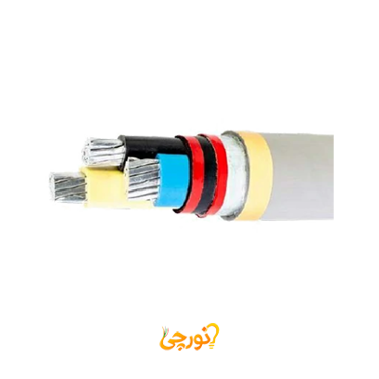 کابل خشک 2 در 25 آلومینیومی همدان مشکی