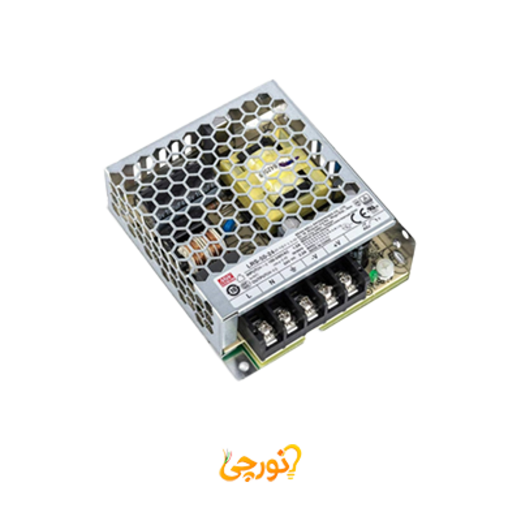 منبع تغذیه سوئیچینگ LRS-50-12 مدل مین ول