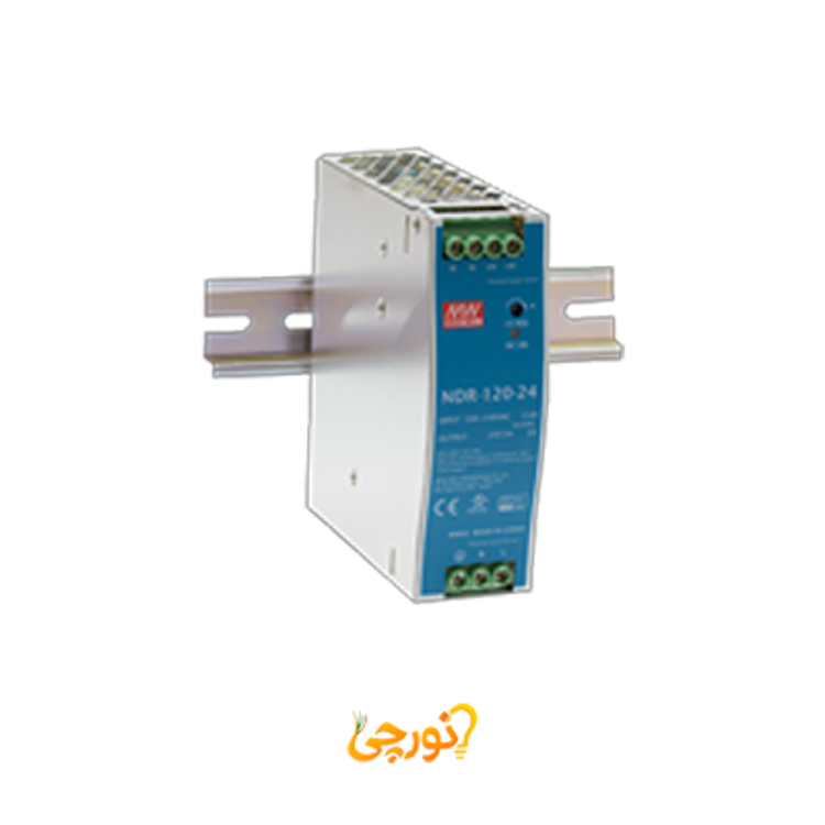 منبع تغذیه سوئیچینگ ریلی NDR-480-24 مین ول