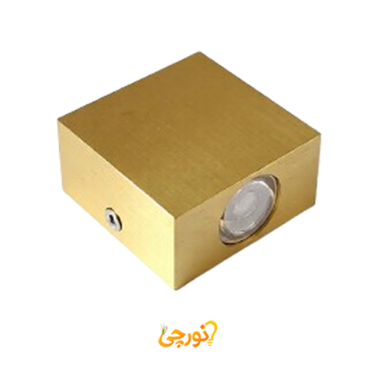 چراغ دکوراتیو یک طرفه زمرد نور مدل کبریتی ZNE.W.111-1
