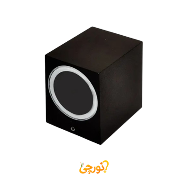چراغ دکوراتیو یک طرفه مستطیل سرپیچ GU10 زمرد نور ZNE.W.112-1