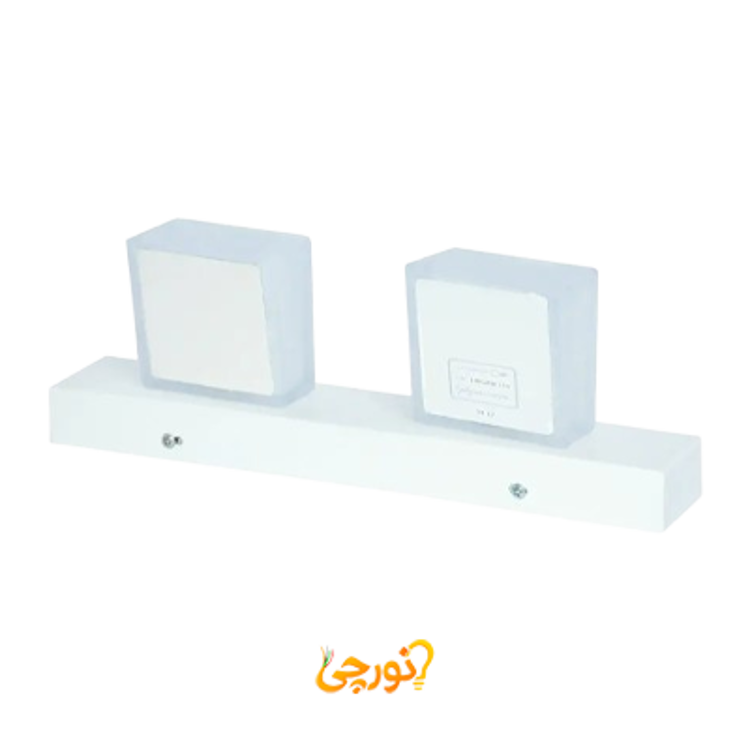 چراغ دکوراتیو دیواری 12 وات فلزی زانیس مدل برلیان