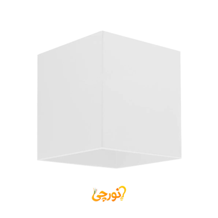 چراغ دیواری دکوراتیو 6 وات دمپردار یکتا افروز مدل AL-062 رنگ سفید