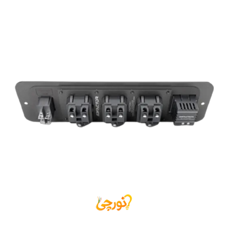 پریز توکار فکتور مدل FPO3 از پشت