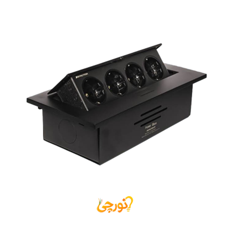 پریز توکار فکتور مدل HPO1 مشکی