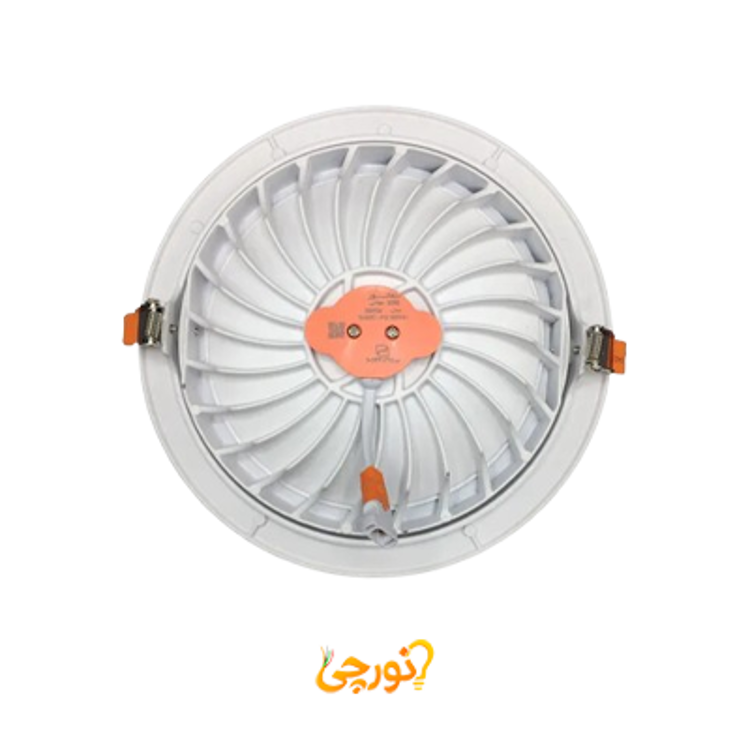 پنل ال ای دی 30 وات مدل SBR30 نمانور در نمای پشتی