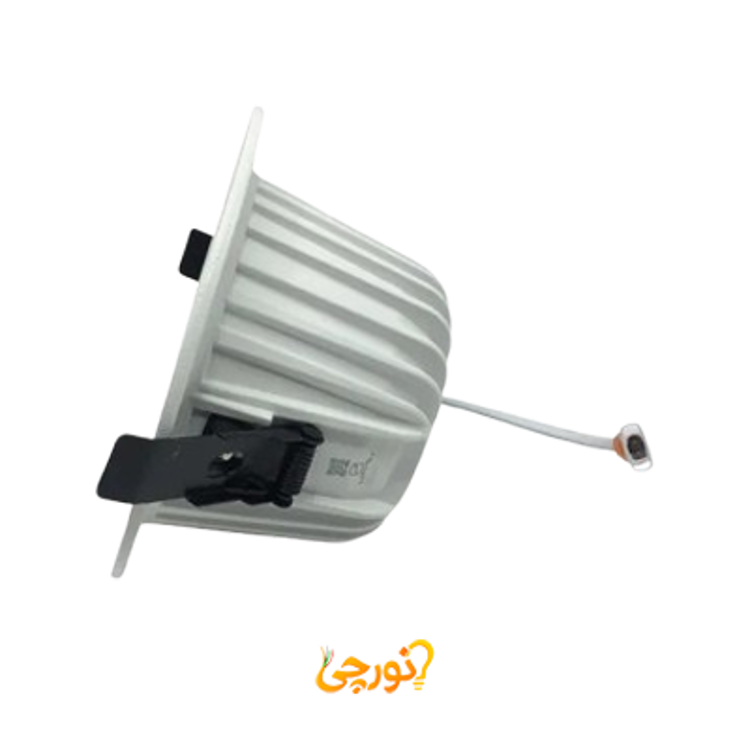 نمای کناری چراغ سقفی 50 وات COB مدل CA04-R50 نمانور