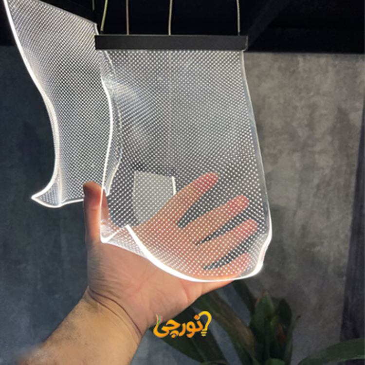  لوستر مدرن اس ام دی SMD خور سه شاخه گرد پاییز