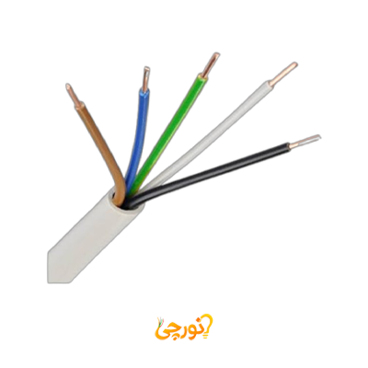 کابل کولری 5 در 1.5 ری افشان متری