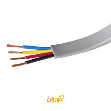 کابل سبک تخت با سیم زمین سایز 2 در 1.0+1.0 افشارنژاد خراسان