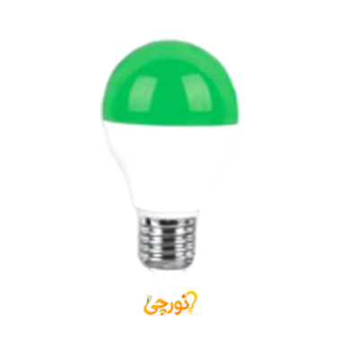 لامپ LED حبابی ۹ وات رنگی E27