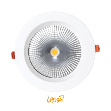 چراغ COB توکار ویسنا 80 وات