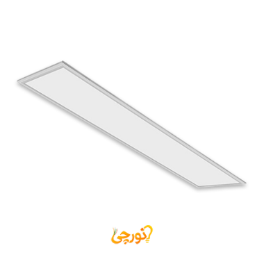 چراغ سقفی پنل اج لایت لبه دار بدنه سفيد اديسون 30در120، 48 وات EDC