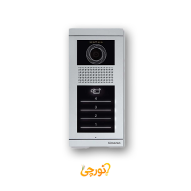 پنل تصویری 4 واحدی AHDمدل فردادTouch key کارتخوان (TA4) سیماران