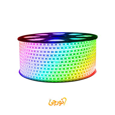 ریسه شلنگی هفت رنگ RGB مودی