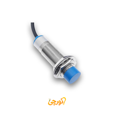 سنسور القایی دوسیم تبریز پژوه مدل IPS-204-CD-12 با بدنه M12 و خروجی NC