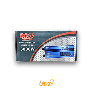 مبدل برق خودرو باس مدل BS123 TYN254-3 ظرفیت 3000 وات