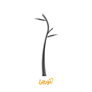 پایه چراغ حیاطی و پارکی مدل SH-LX42-Cobra شعاع الکترونیک