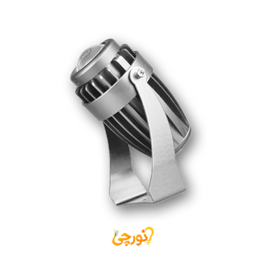 چراغ نما جت لایت بدنه طوسی 10 وات EDC