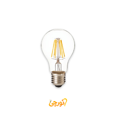 لامپ حبابی شفاف SH-A60-C-7W شعاع الکترونیک