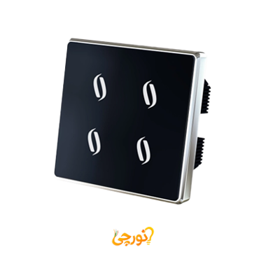 کلید لمسی هوشمند (ZigBee) چهارپل مایا MZ4