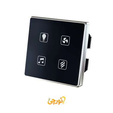 کلید لمسی هوشمند (ZigBee) سرویس بهداشتی مایا MZW